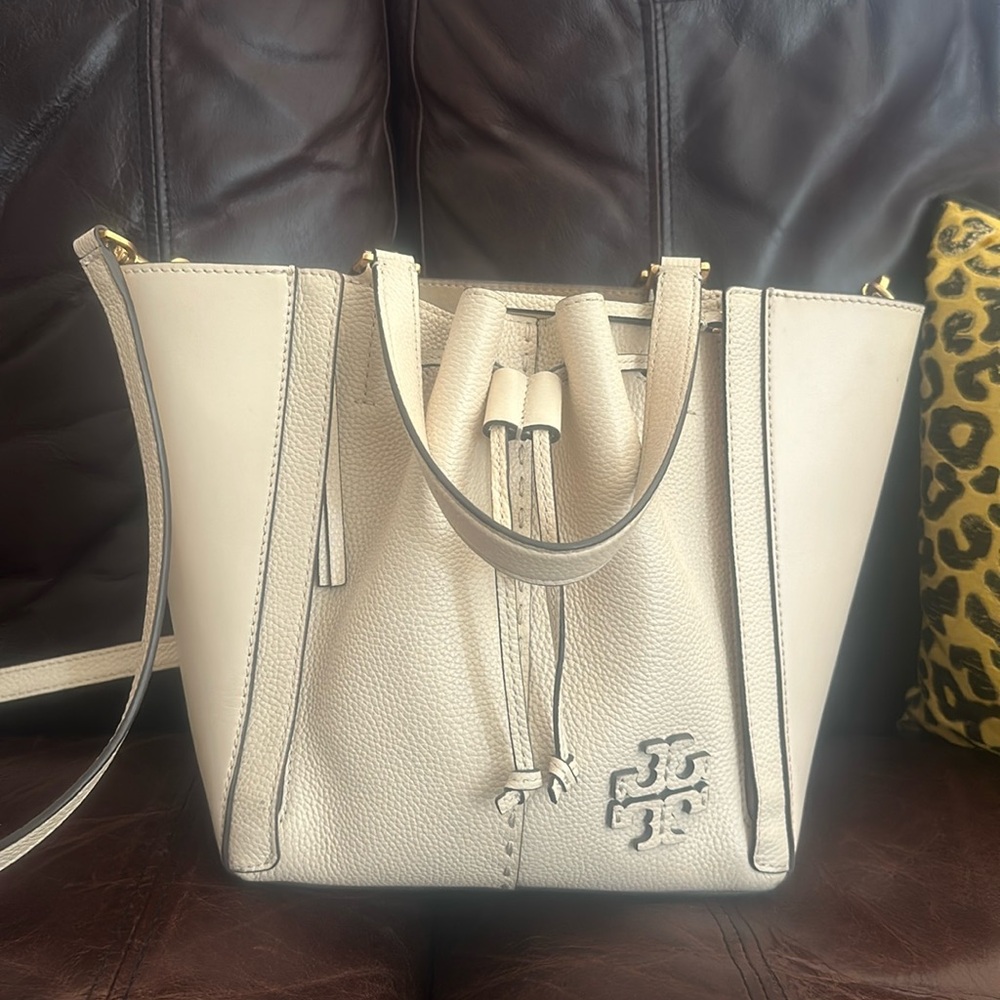 Tory Burch mini McGraw bag with cross body strap
